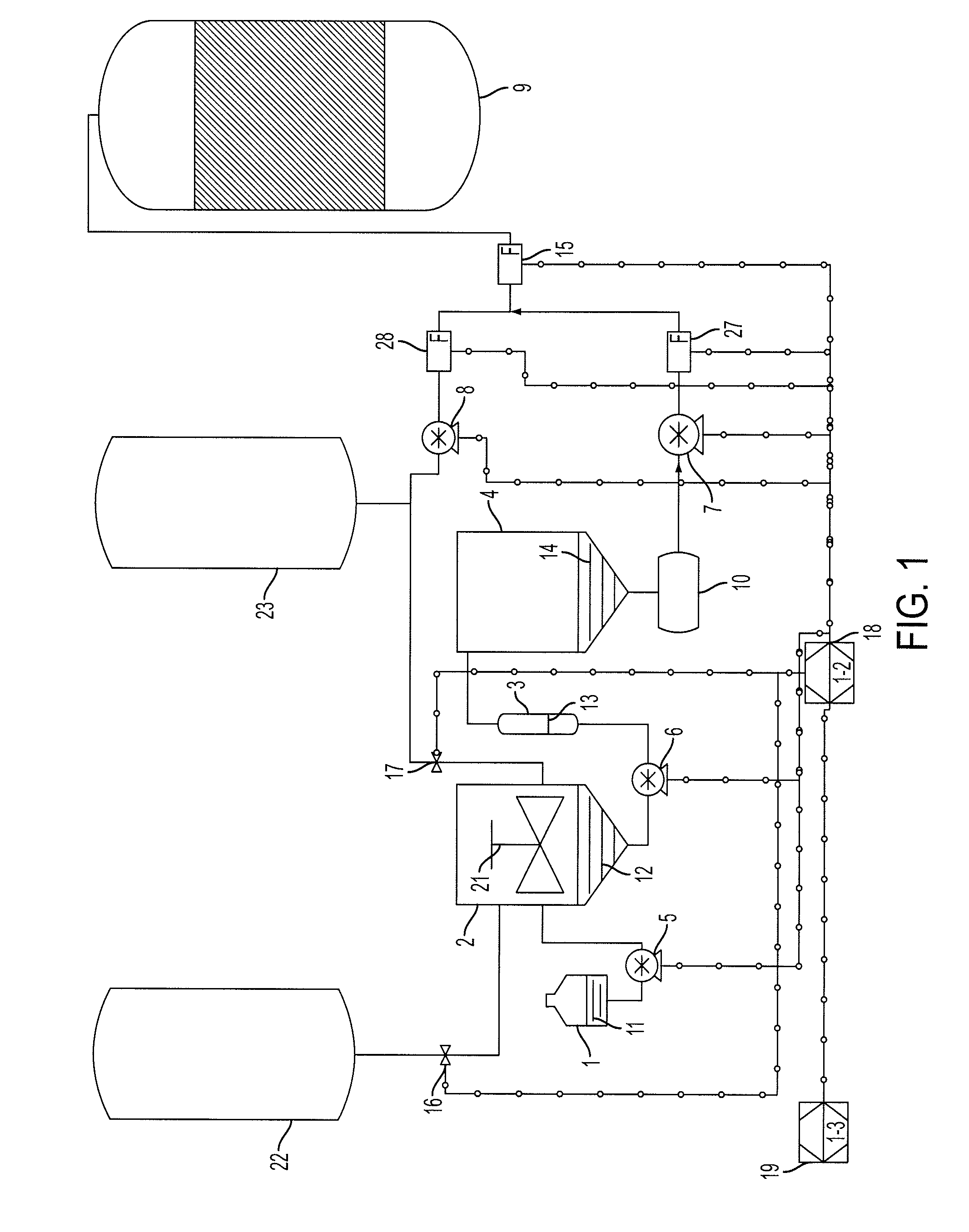 Method and apparatus for producing alcohol or sugar using a commercial-scale bioreactor