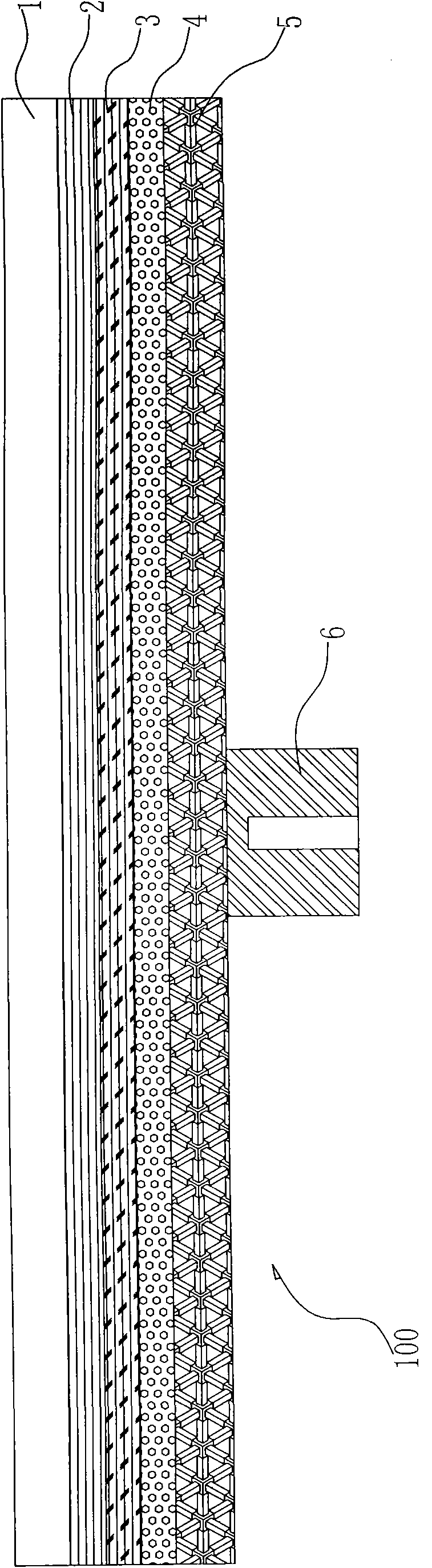 Solar condensing mirror with adjustable focus and application thereof