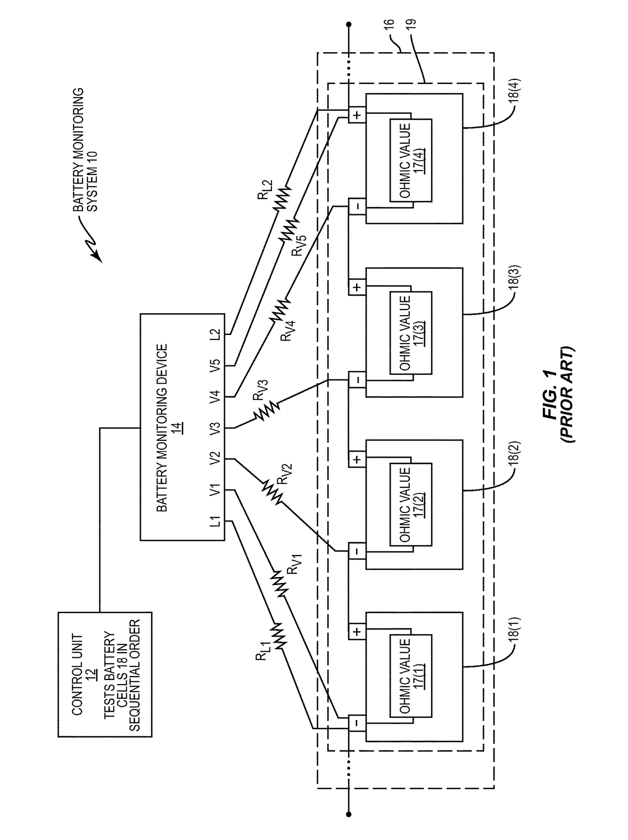 Non-sequential monitoring of battery cells in battery monitoring systems, and related components, systems, and methods