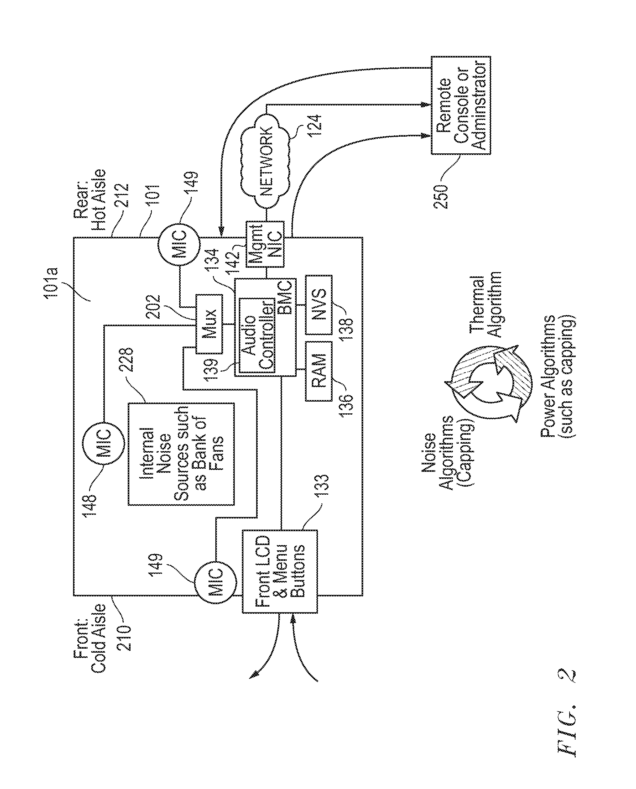 Systems and methods for local and remote recording, monitoring, control and/or analysis of sounds generated in information handling system environments
