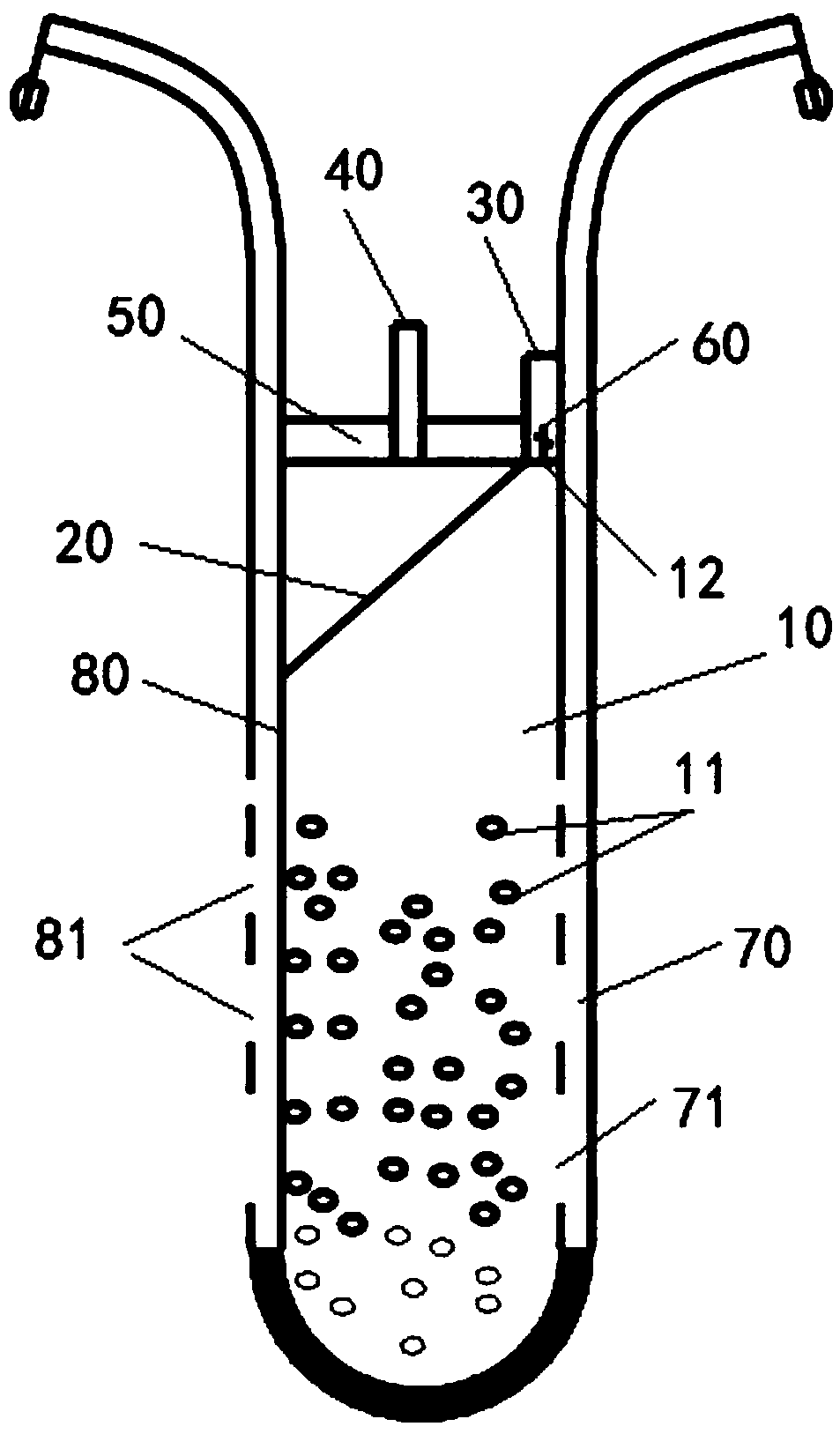 Efficient medical anti-blockage drainage apparatus and using method thereof