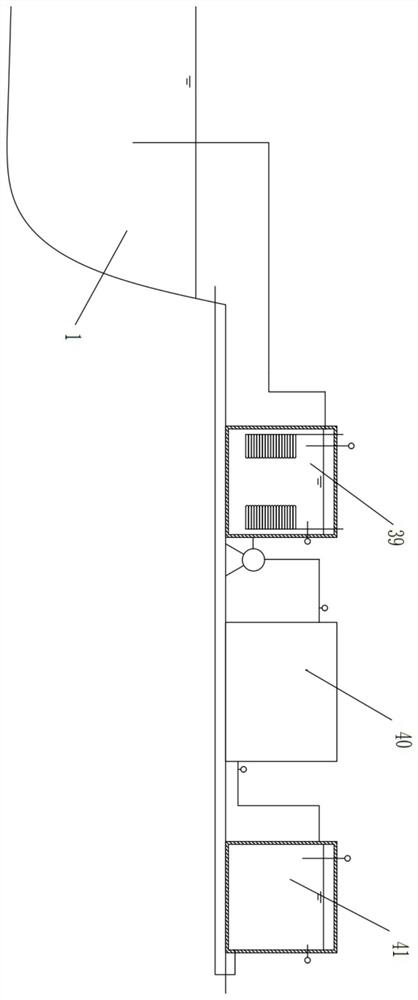 Constant-temperature adsorption skid-mounted platform for efficiently collecting lithium and rubidium