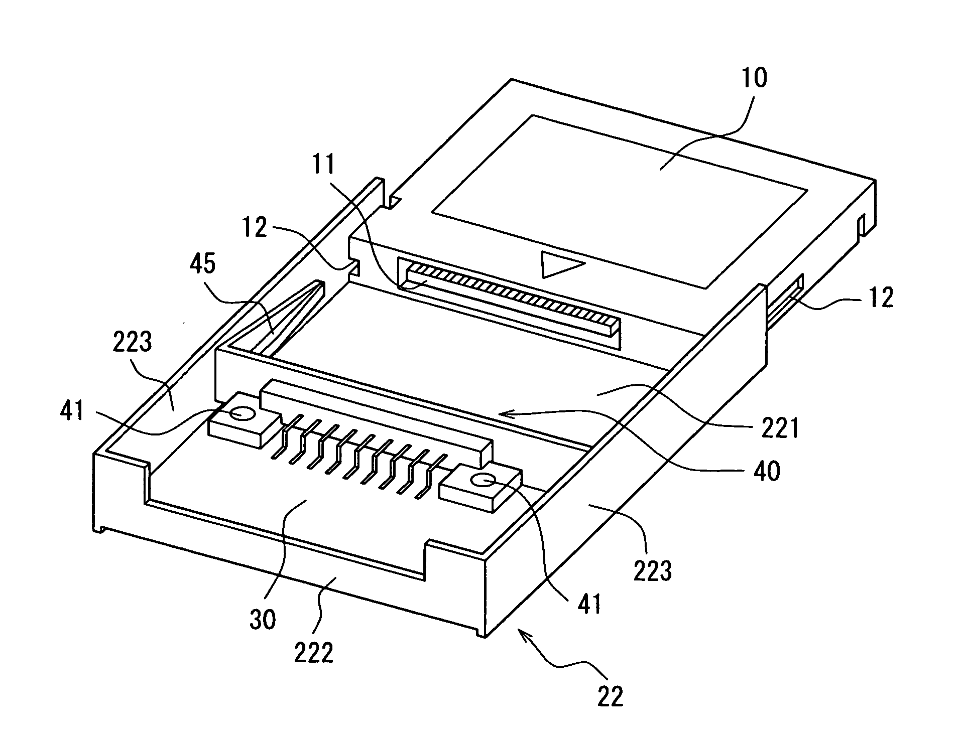 Connector having coupling guides for establishing connection with memory connector at right position