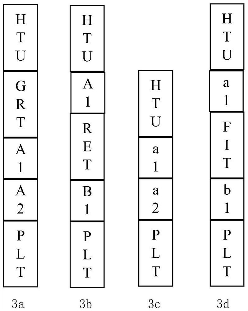 Connecting device of PLT instrument