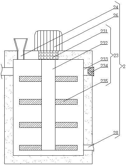 Flue dust desulfurizing device for thermal power generation plant