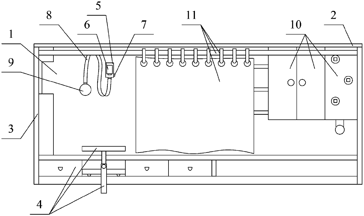 Multifunctional canopy bed