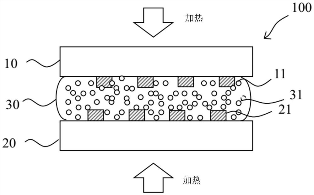 Welded Anisotropic Conductive Film Bonding Structure