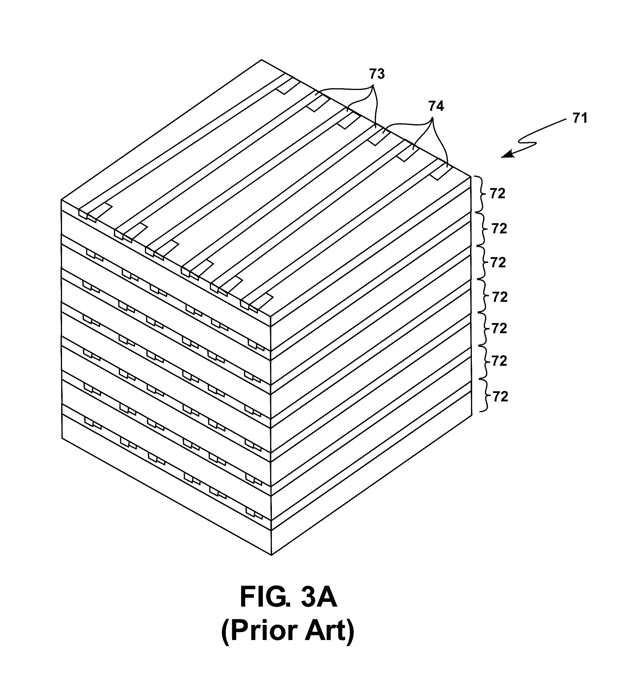 Stacked rows pseudo-randomly spaced two-dimensional phased array assembly