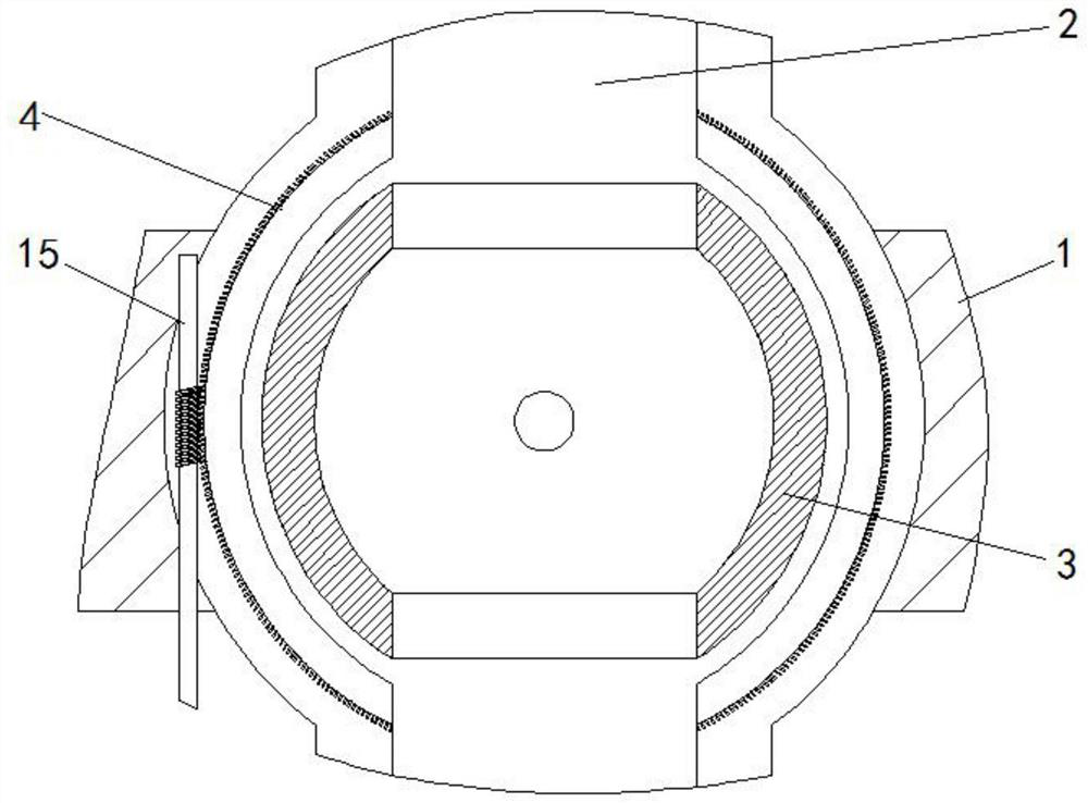 Quantity-controllable anti-stacking cleaning device for optical lens production and processing