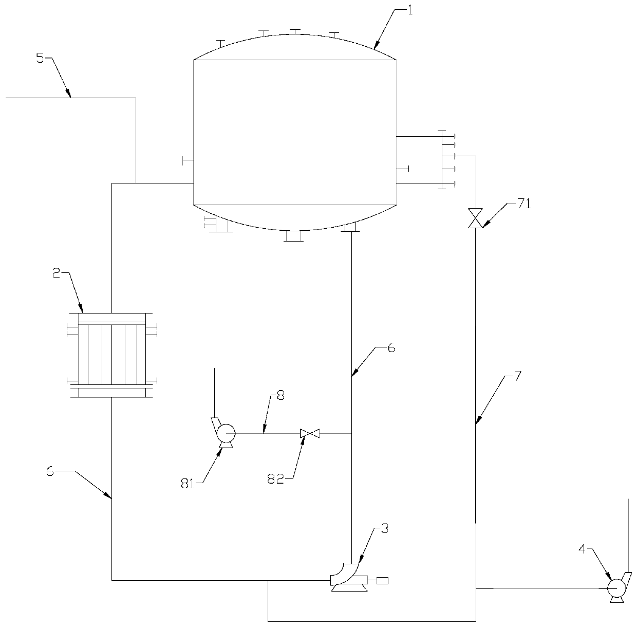 Cleaning method of concentration system for wet process phosphoric acid purifying process