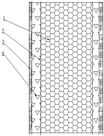 Light-weight strengthened composite insulation board and manufacturing method thereof