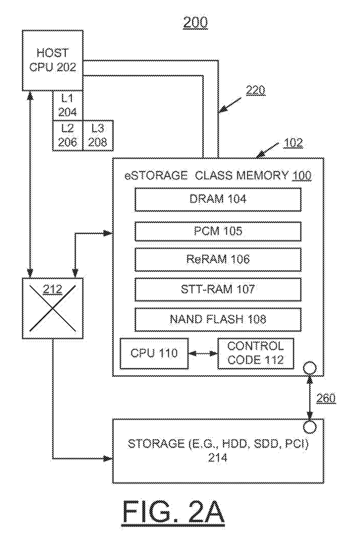 Apparatus and method for low power low latency high capacity storage class memory