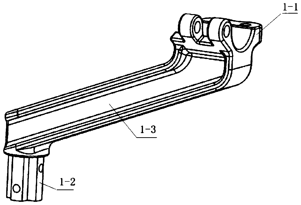 Hinge type bent positioning support