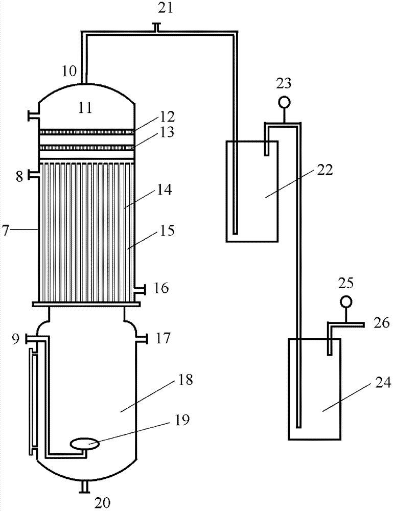 Device and method for treating waste water and preparing hydrogen simultaneously