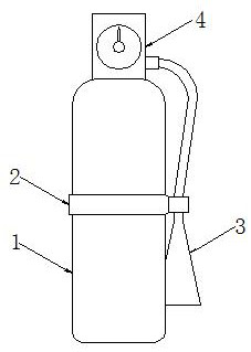 Fire extinguisher spray head device capable of controlling spraying state and spraying flow through pressing