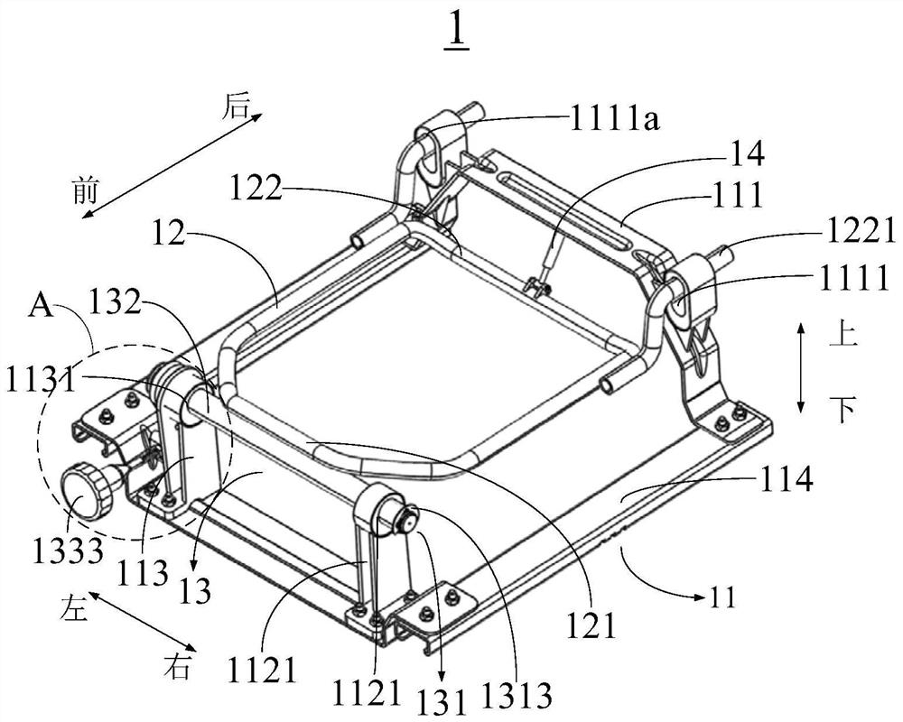 Truck seat shock absorber, truck seat and truck
