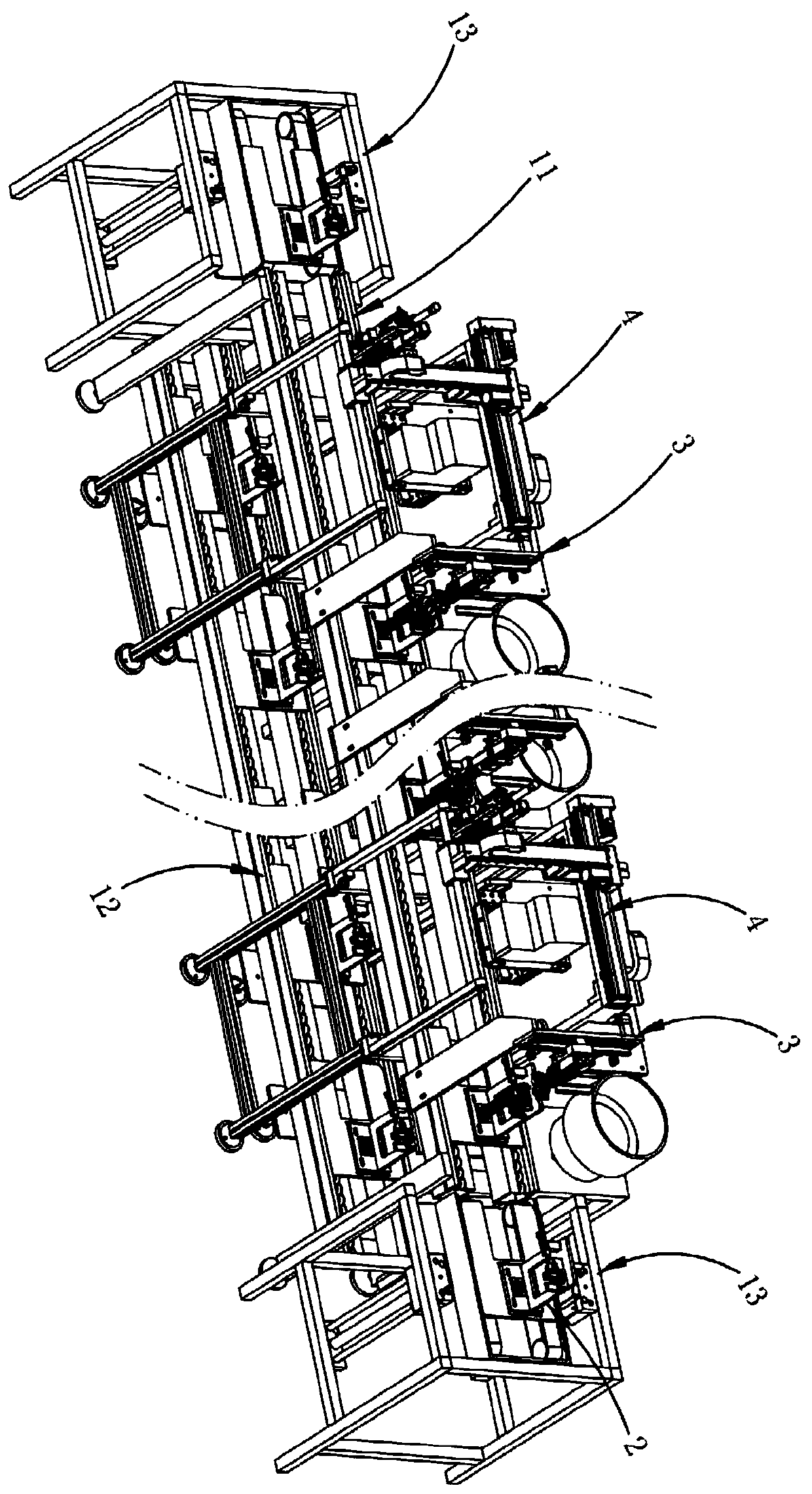 Paper shredder core assembly equipment