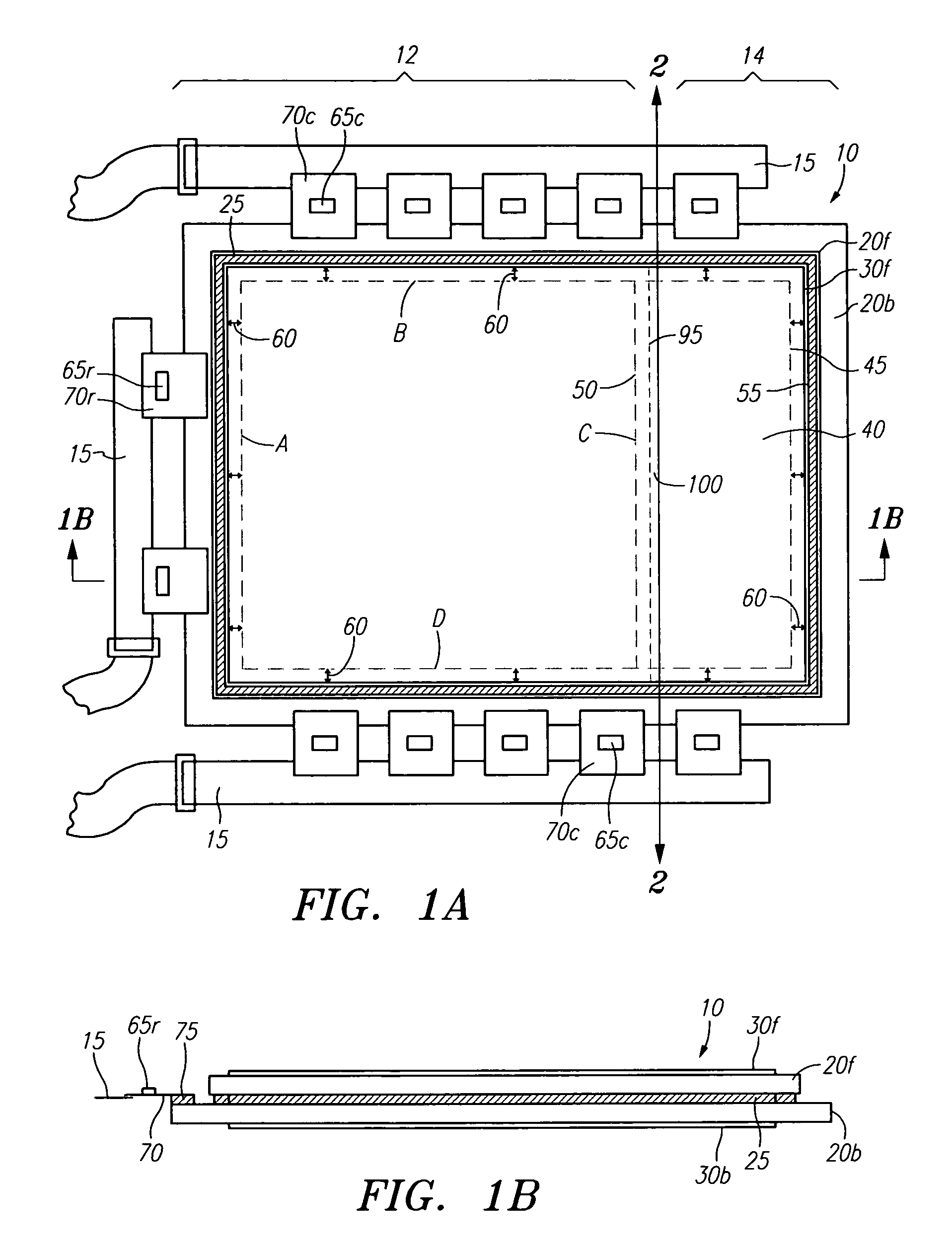Apparatus and methods for cutting electronic displays during resizing