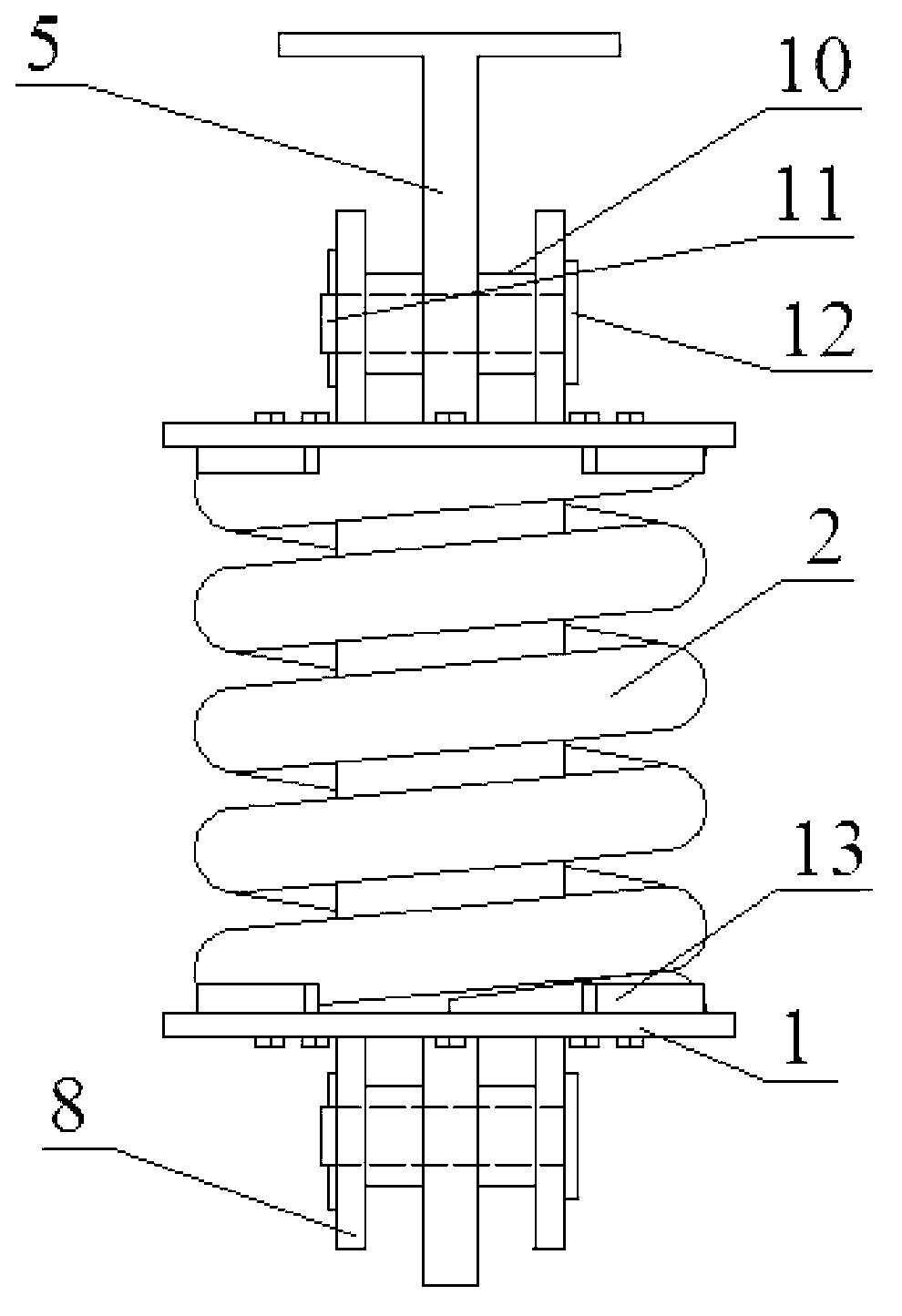 Electromagnetic controllable mechanical brake parking device