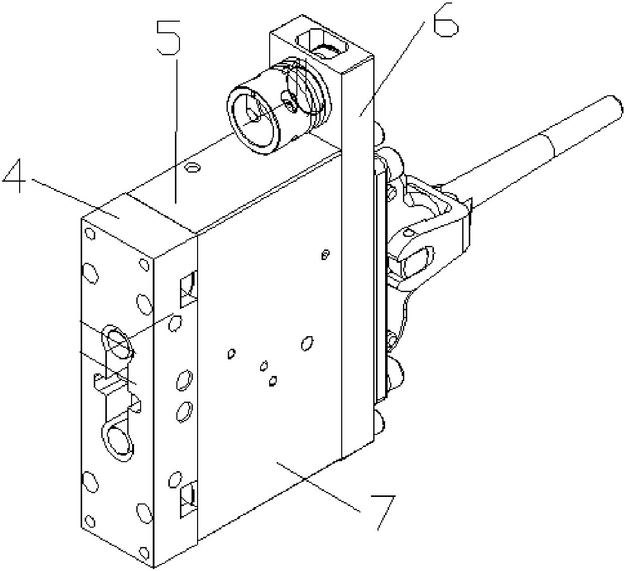 An automatic transformation method of manual reversing valve