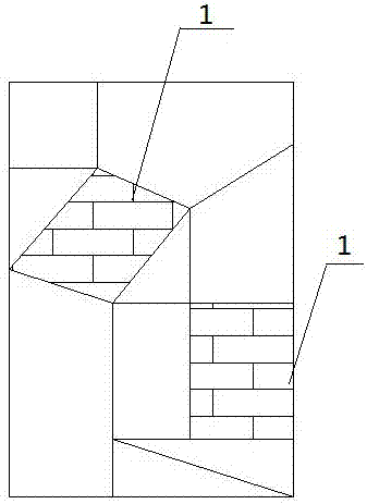 Method for conducting batik painting and dye supplementing through prefabricated silk screen plate