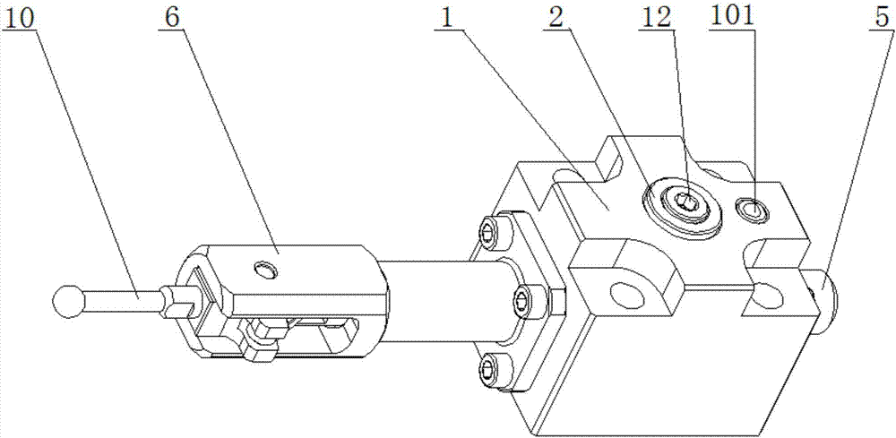A double spring clamp auxiliary support device
