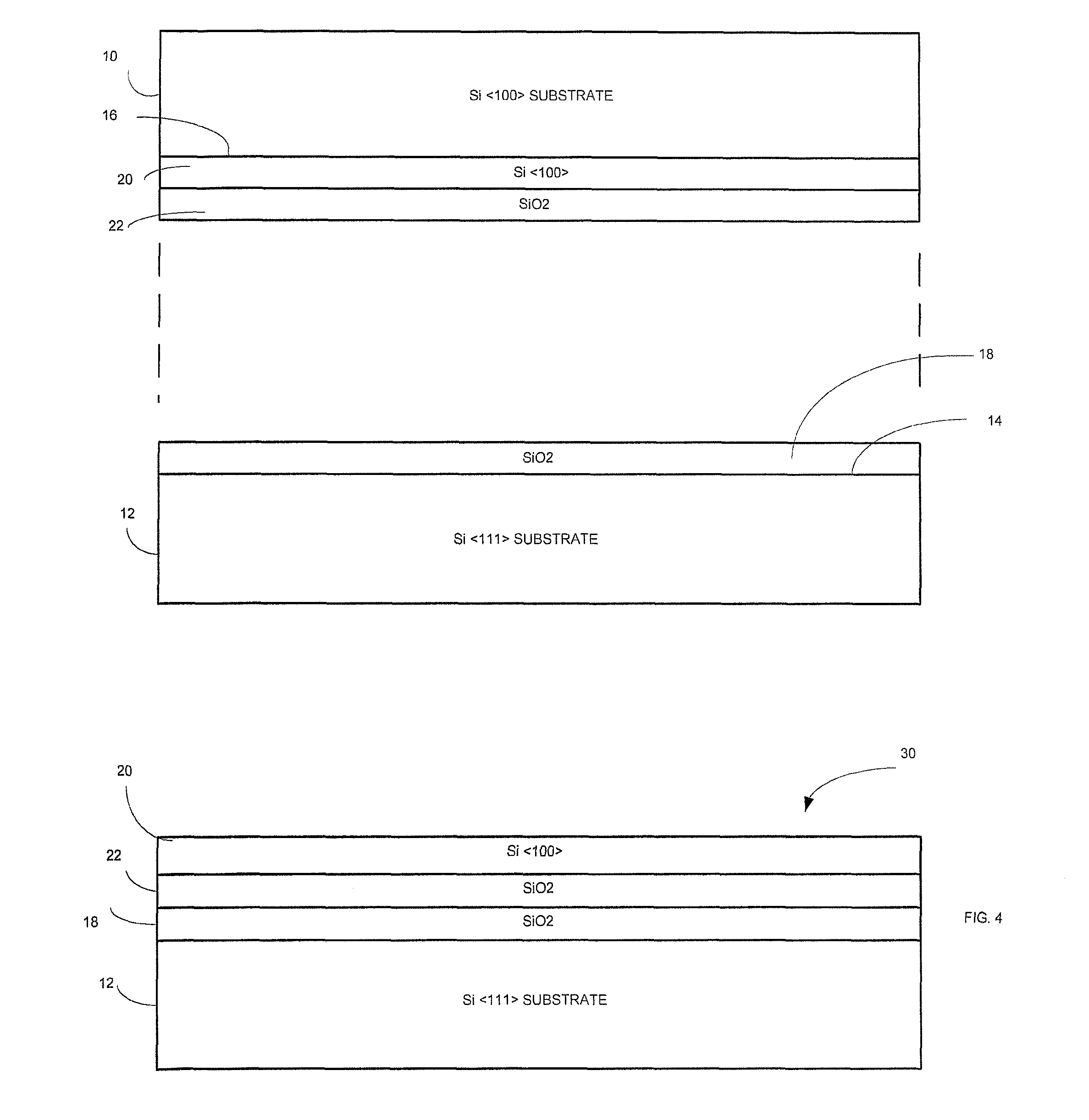 Structure having silicon CMOS transistors with column III-V transistors on a common substrate