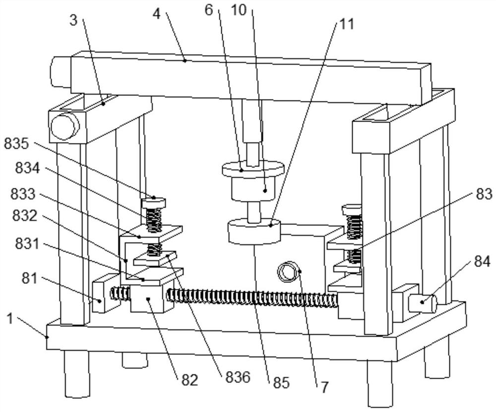 Automatic chamfering device for photovoltaic glass