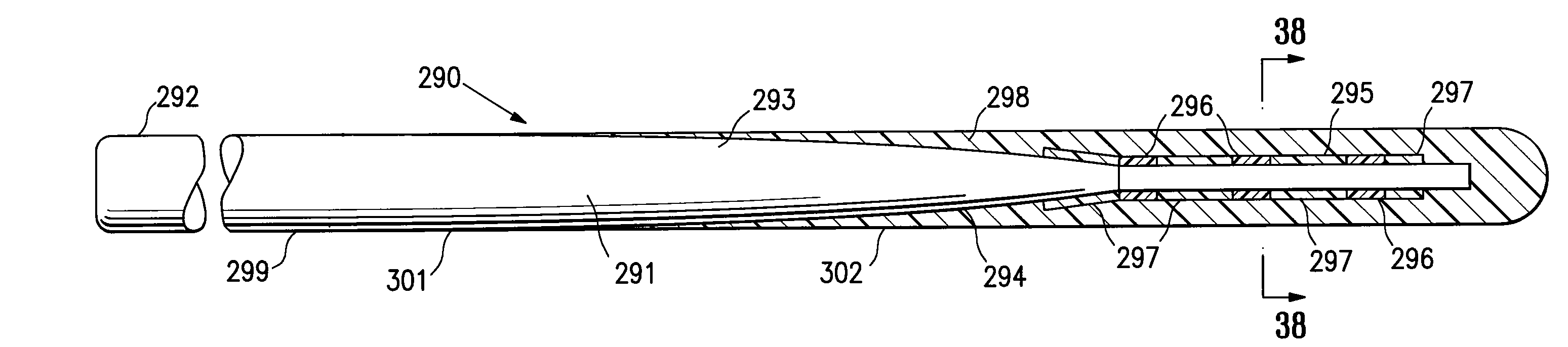 Polymer coated guide wire