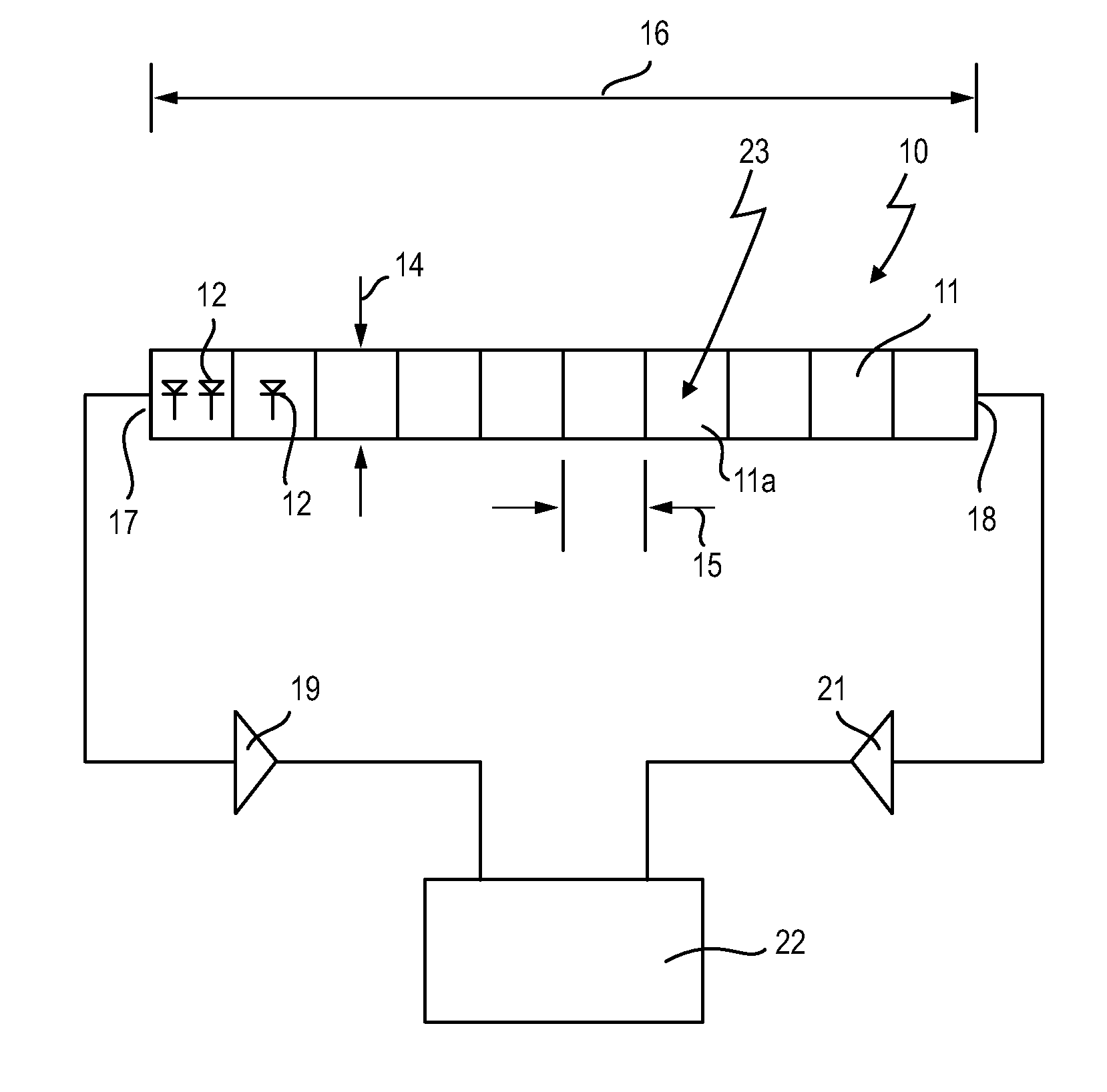 Gamma detector based on geigermode avalanche photodiodes