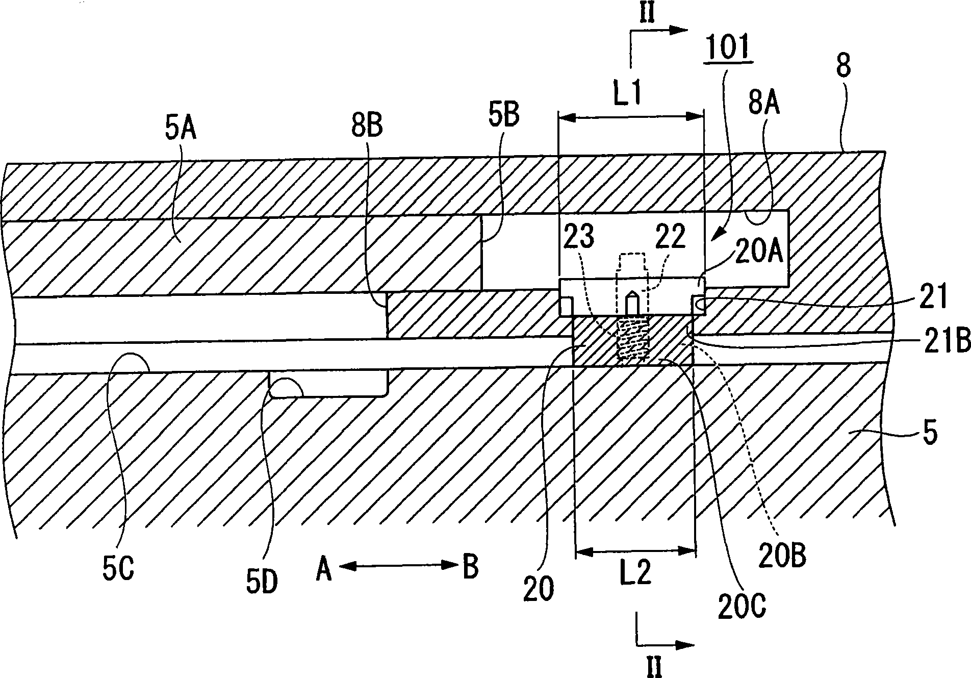 Bead ring locking mechanism of tire vulcanizer