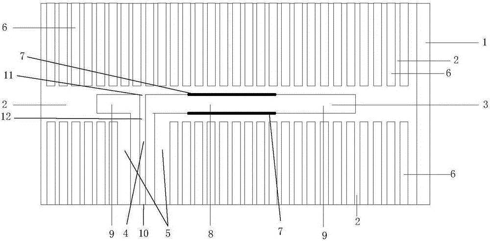 Grating slit ground coplanar waveguide-fed low impedance side wall stepped impedance slot antenna