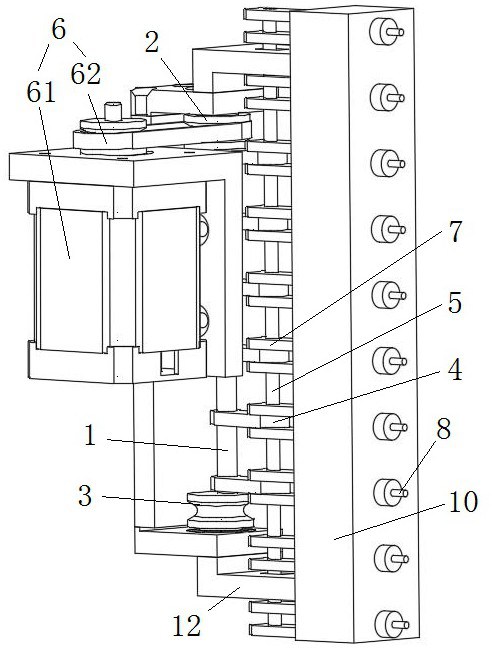 A telescopic vortex generator and the propeller hub it constitutes