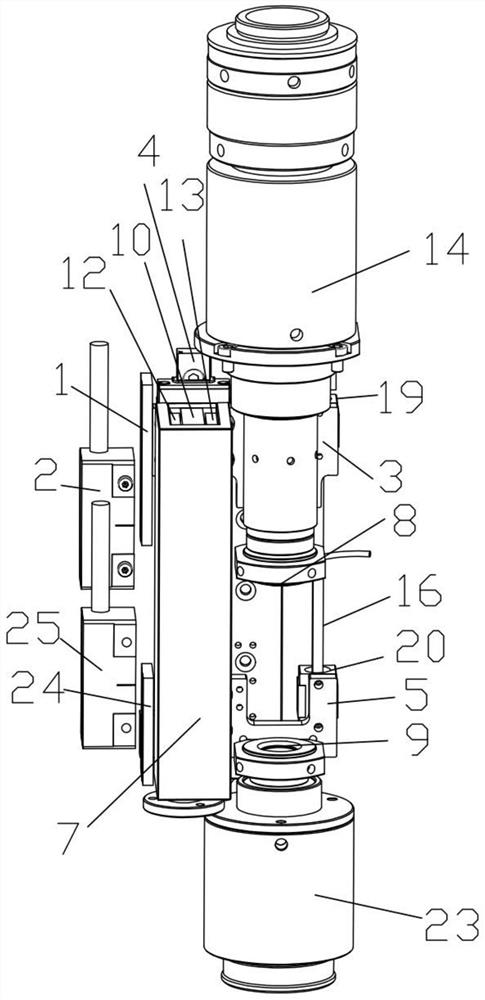 A continuous zoom lens with linear motor and self-locking function