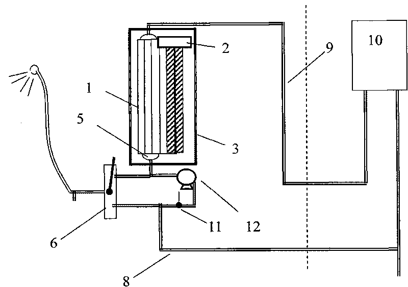 Novel hot-water-type bathroom heater