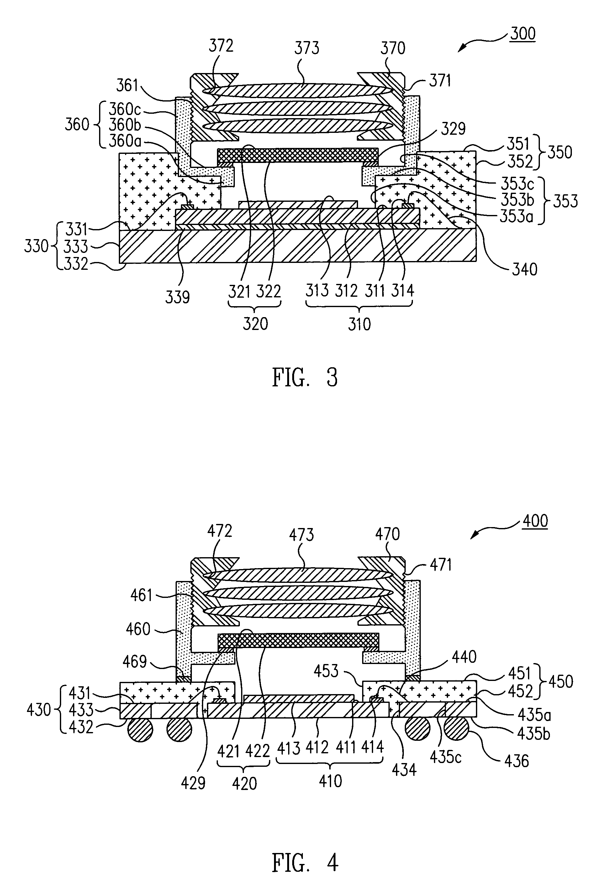 Image sensor package and its manufacturing method