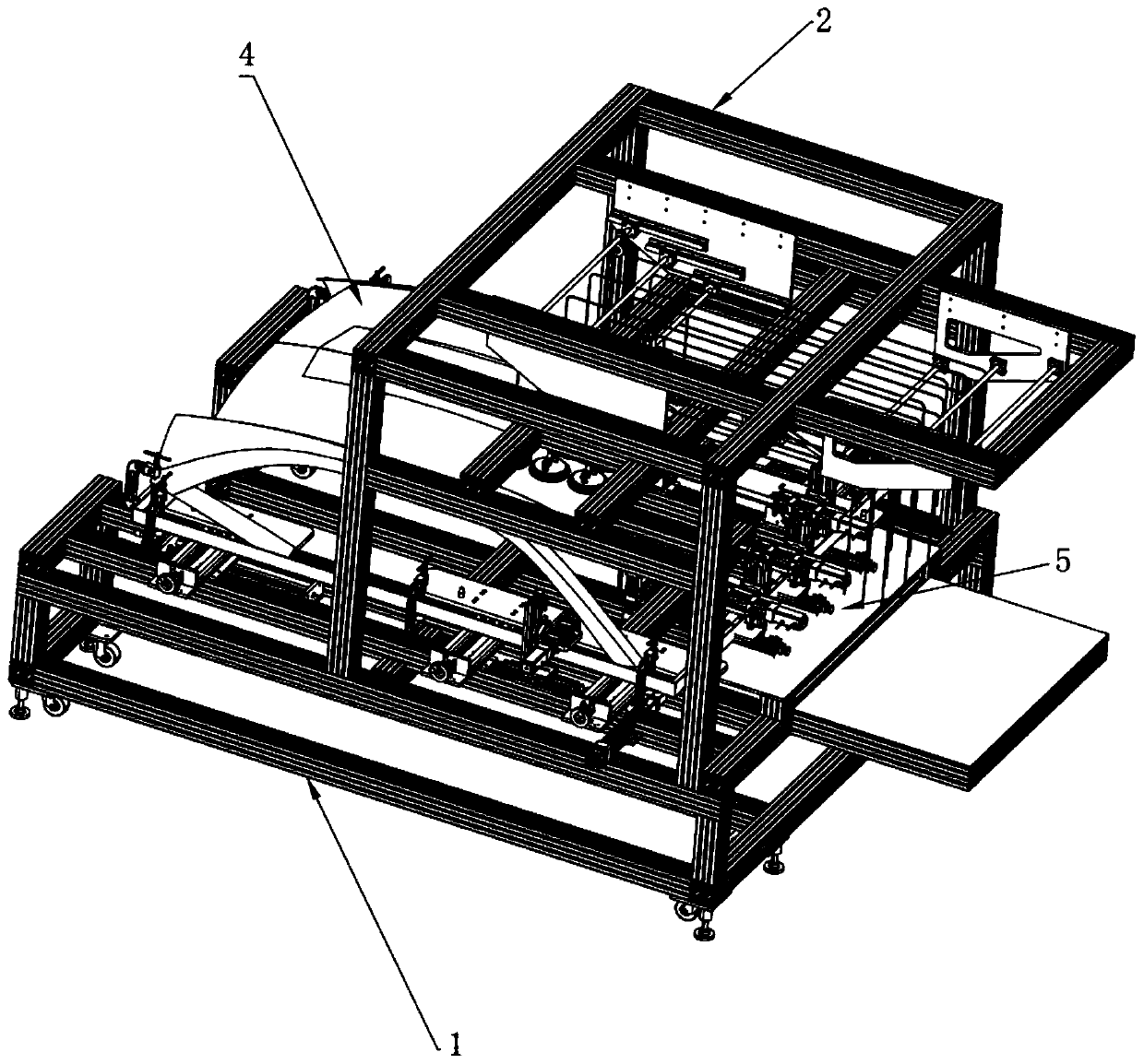 Pressure and displacement testing mechanism for vehicle sunroof