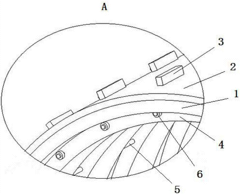 Conveyor roller convenient for embedding wearable blocks