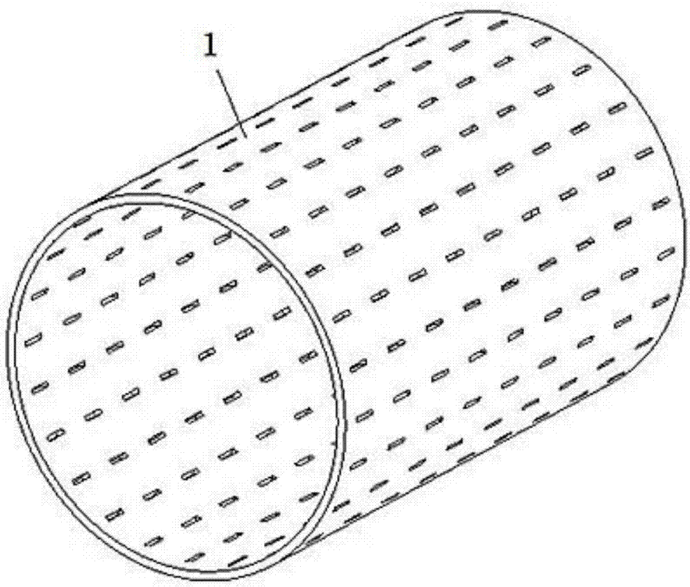 Conveyor roller convenient for embedding wearable blocks