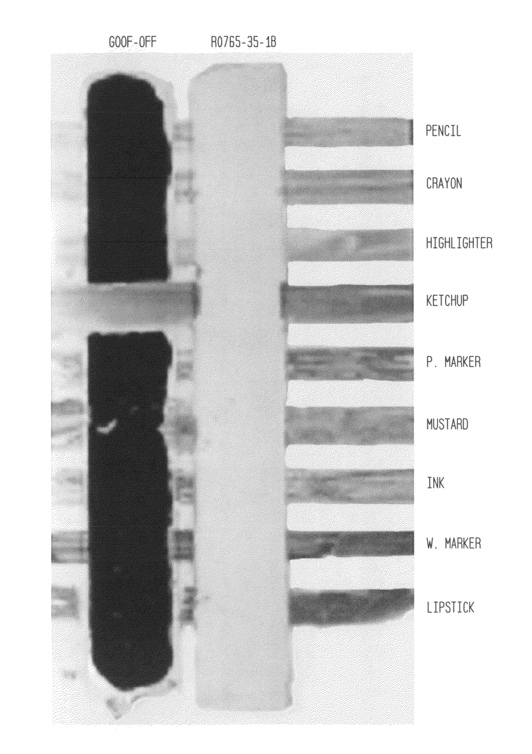 Ink cleaning composition and methods for use