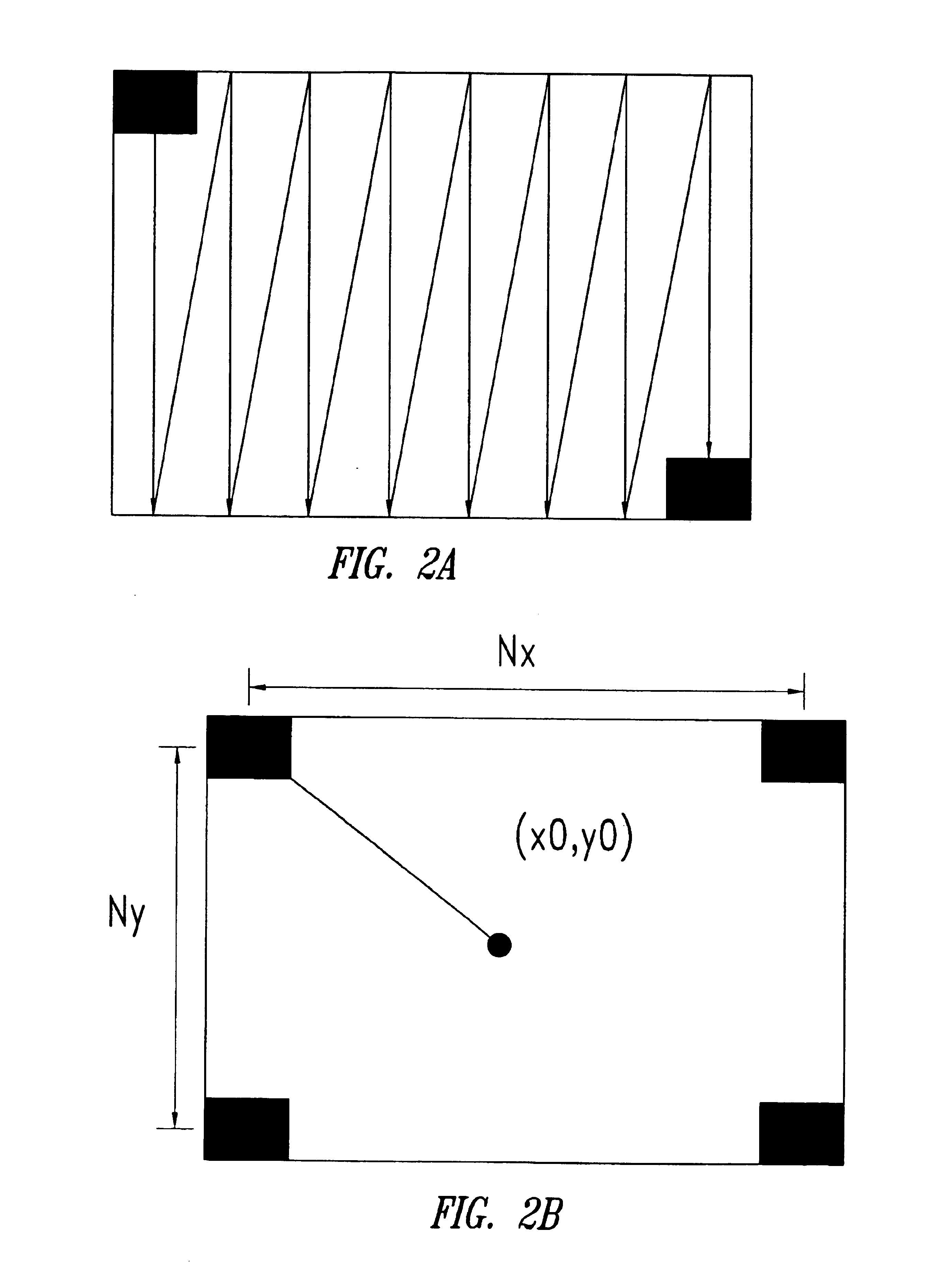 Motion vector selection based on a preferred point