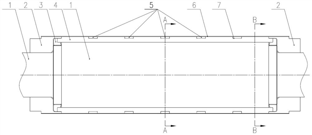 Solid rotor structure of asynchronous motor