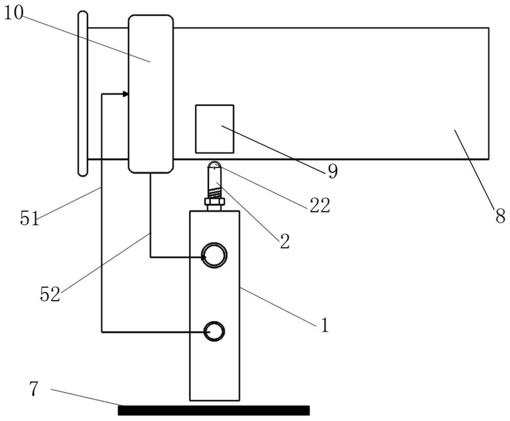 Lubricating oil circulating system for heavy load bearing of wind generating set