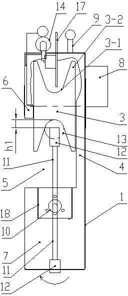 Deicing device for electric transmission line