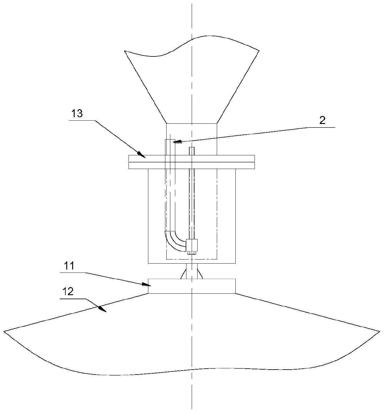 Adjustable impact force device capable of effectively solving punching of screening machine