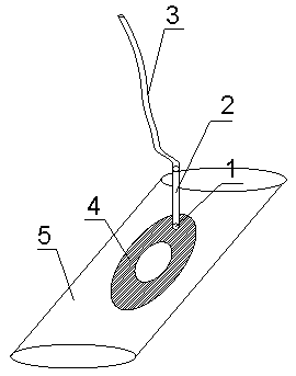 Method for detecting weld joint of stiffening plate