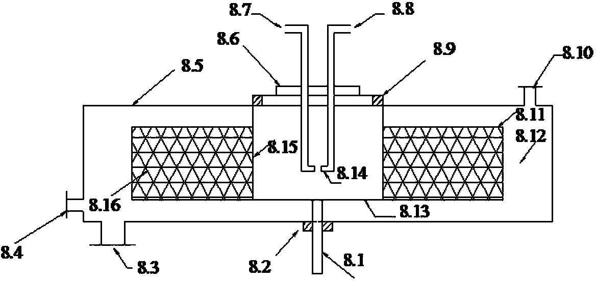 Method and device for treating wastewater by advanced oxidation process