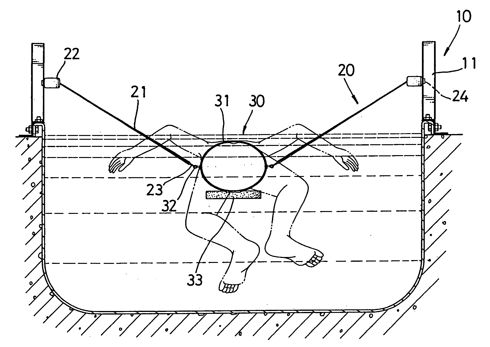 Swimming exerciser