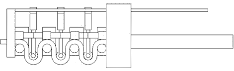 Bending Process of a Linear Heating Furnace Tube