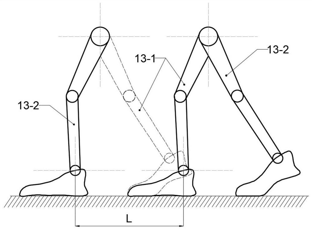 Single lower limb rehabilitation exoskeleton device and control method thereof